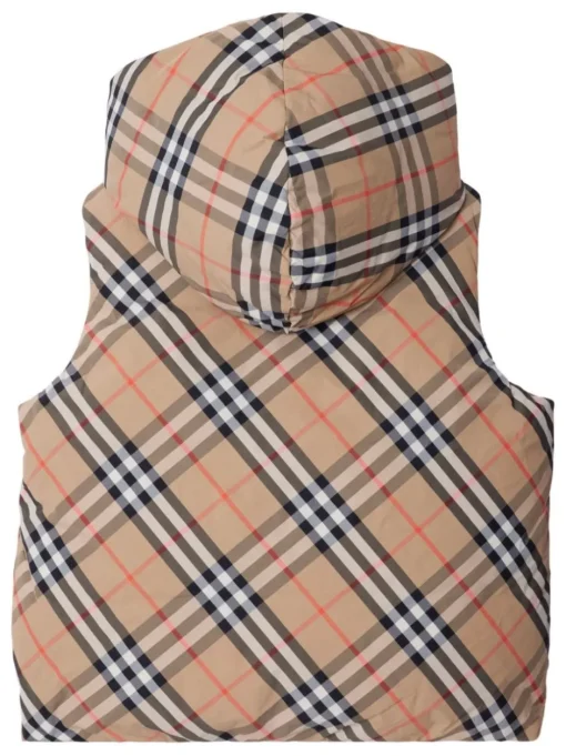 Kids/BOY BURBERRY KIDS Checked padded vest