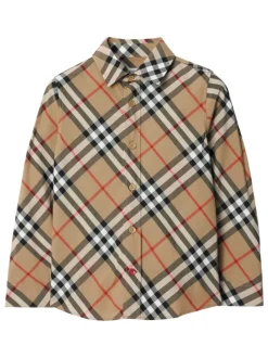 Kids/BOY BURBERRY KIDS Checked shirt