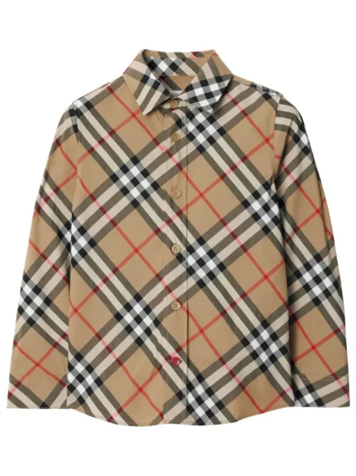 Kids/BOY BURBERRY KIDS Checked shirt
