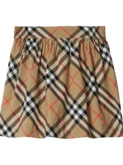 Kids BURBERRY KIDS Checked skirt
