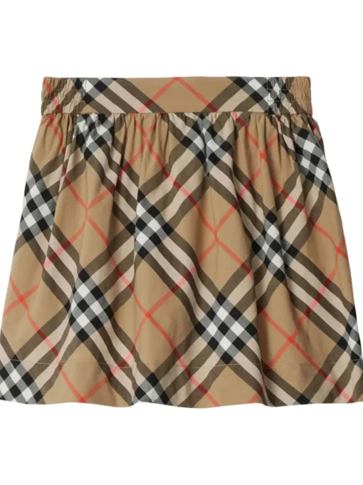 Kids BURBERRY KIDS Checked skirt