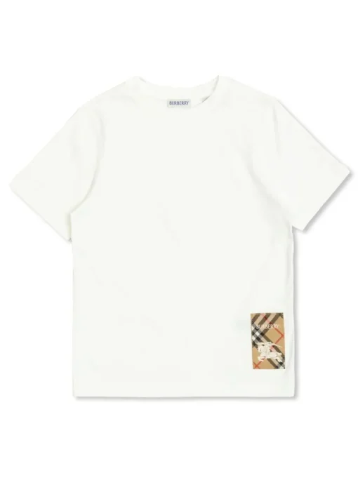 Kids/BOY BURBERRY KIDS Checked T-shirt
