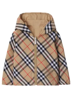 Kids/BOY BURBERRY KIDS Giacca reversibile a quadri