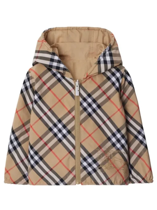 Kids/BOY BURBERRY KIDS Giacca reversibile a quadri