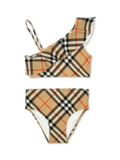 Kids BURBERRY KIDS Nova checked bikini