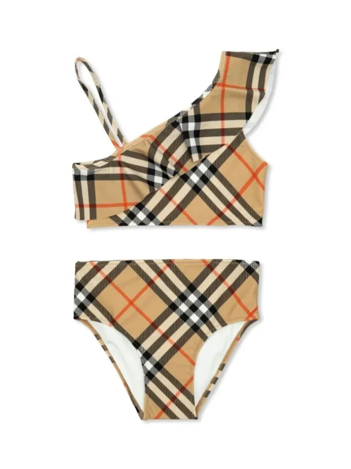 Kids BURBERRY KIDS Nova checked bikini