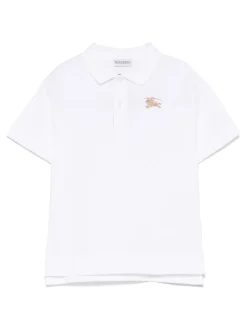 Kids/BOY BURBERRY KIDS Polo shirt with logo embroidery