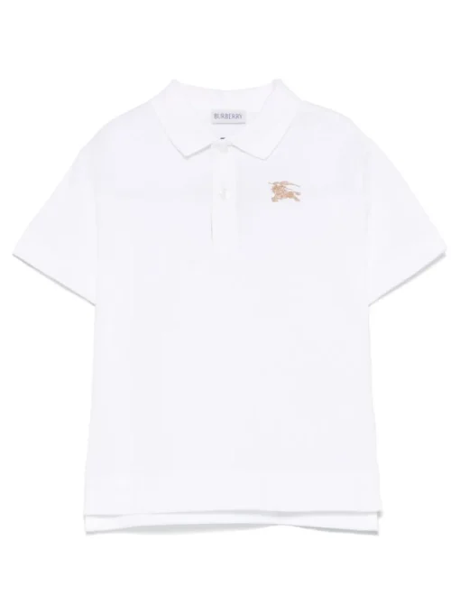 Kids/BOY BURBERRY KIDS Polo shirt with logo embroidery