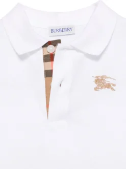 Kids/BOY BURBERRY KIDS Polo shirt with logo embroidery