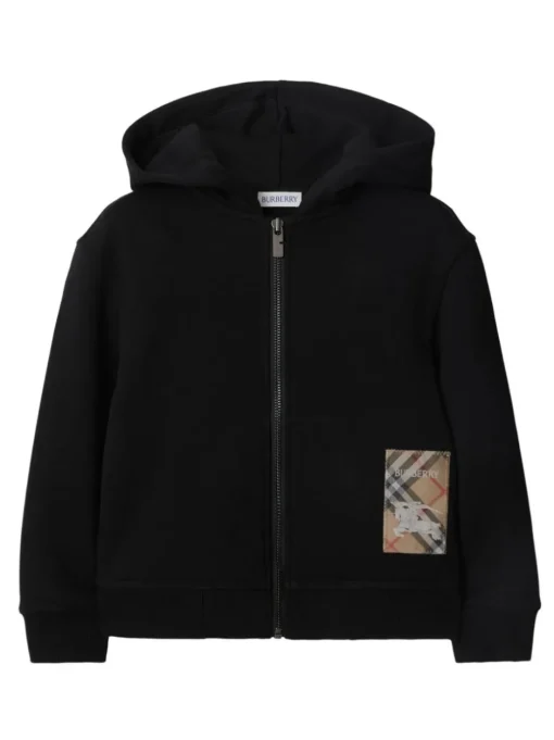 Kids/BOY BURBERRY KIDS Sweatshirt with checked application