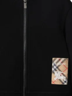 Kids/BOY BURBERRY KIDS Sweatshirt with checked application