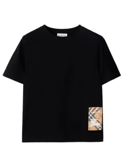 Kids/BOY BURBERRY KIDS T-shirt with Vintage Check application