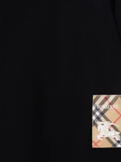 Kids/BOY BURBERRY KIDS T-shirt with Vintage Check application
