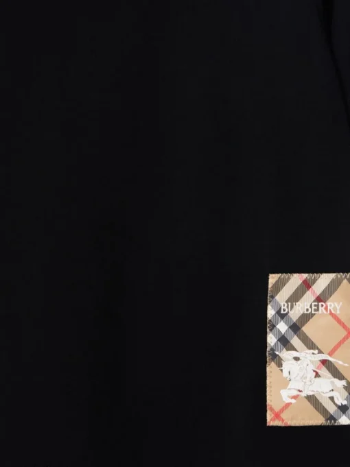 Kids/BOY BURBERRY KIDS T-shirt with Vintage Check application