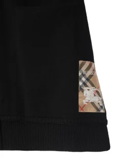 Kids BURBERRY KIDS Checked cape with logo application