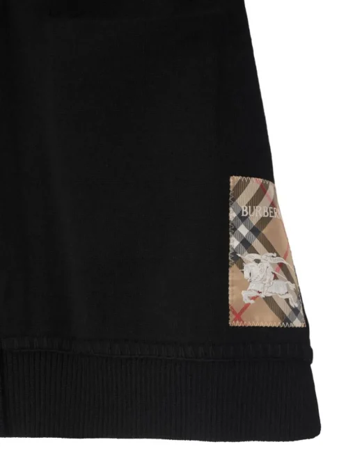 Kids BURBERRY KIDS Checked cape with logo application