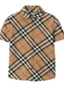 Kids/BOY BURBERRY KIDS Checked shirt