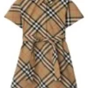 Kids BURBERRY KIDS Dress with Vintage Check motif