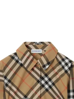 Kids BURBERRY KIDS Dress with Vintage Check motif