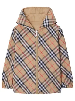 Kids/BOY BURBERRY KIDS Reversible checked jacket