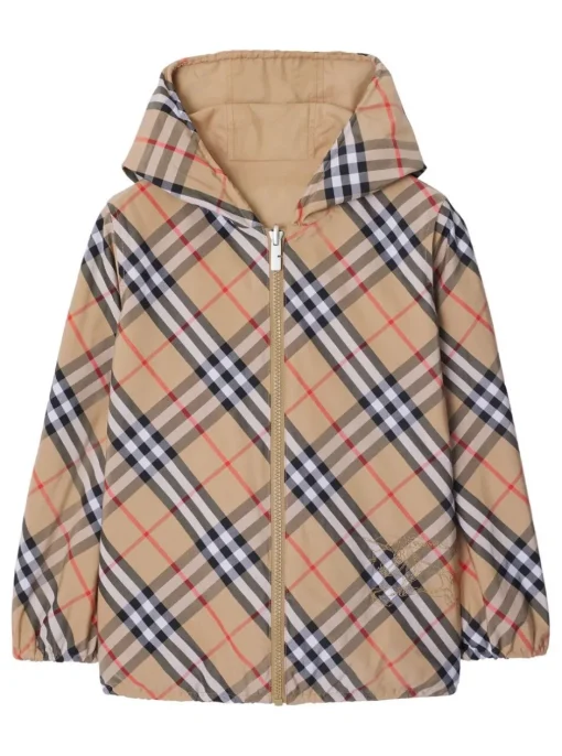 Kids/BOY BURBERRY KIDS Reversible checked jacket