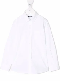 Kids/BOY IL GUFO Camicia con applicazione