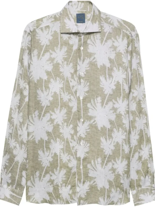 BARBA Camicia con stampa
