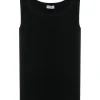 DOLCE & GABBANA Canotta cotone nero