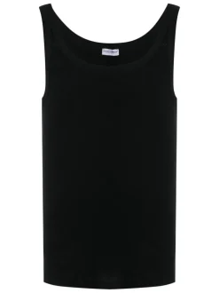 DOLCE & GABBANA Canotta cotone nero