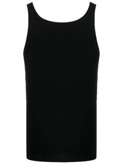 DOLCE & GABBANA Canotta cotone nero