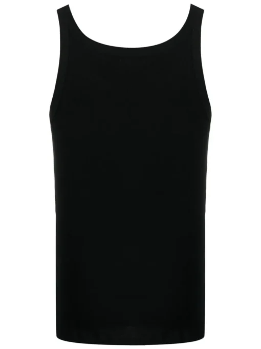 DOLCE & GABBANA Canotta cotone nero