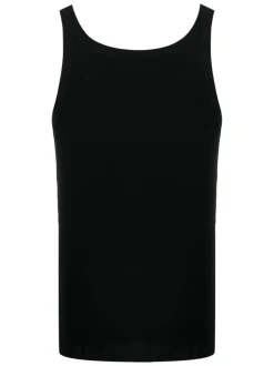DOLCE & GABBANA Canotta cotone nero