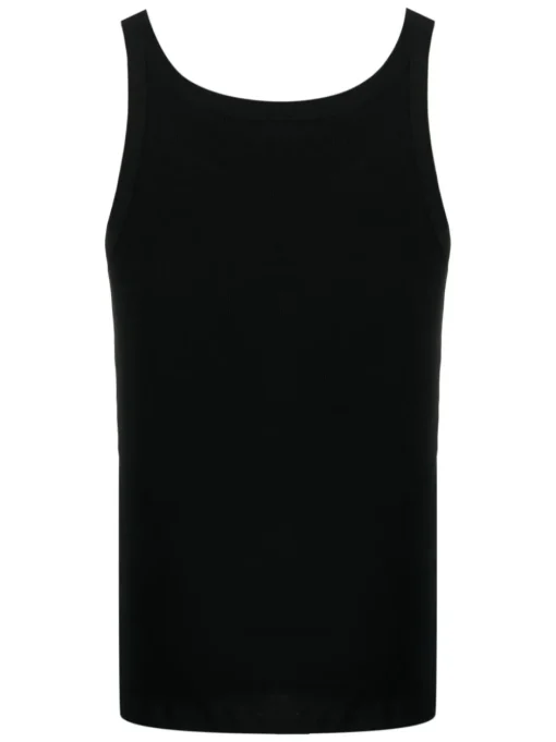 DOLCE & GABBANA Canotta cotone nero