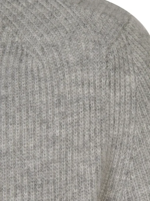 CENERE MAGLIERIA Cenere GB Maglia 100% Cashmere Pregiato Finezza 12 paricollo costa inglese