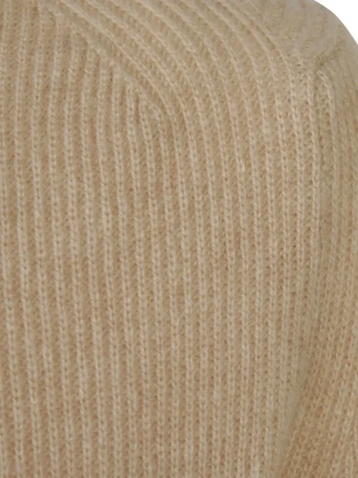 CENERE MAGLIERIA Cenere GB Maglia 100% Cashmere Pregiato Finezza 12 paricollo costa inglese