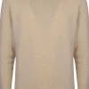 CENERE MAGLIERIA Cenere GB Maglia di Cashmere pregiato