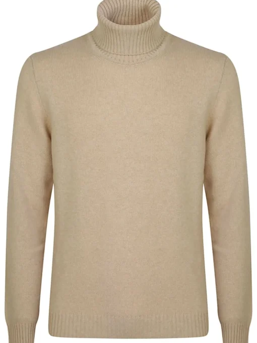 CENERE MAGLIERIA Cenere GB Maglia di Cashmere Pregiato Finezza 7 dolcevita