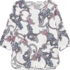 CENERE GB Blouse with graphic print