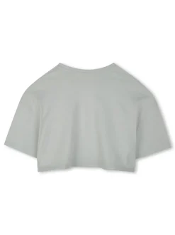 Kids CHLOE KIDS Cropped T-shirt with print