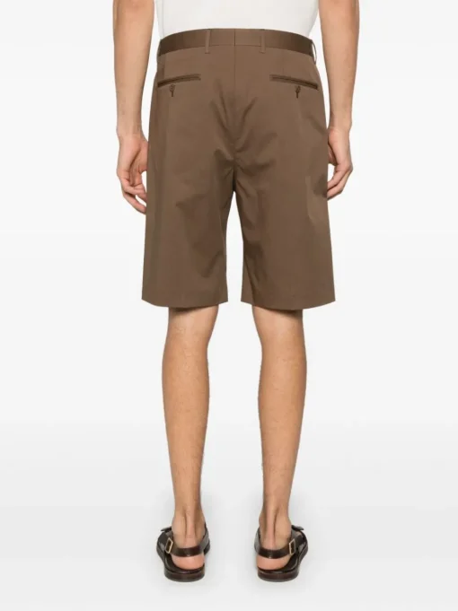 CORNELIANI Chino corti con pieghe