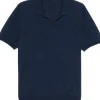 CORNELIANI Polo in cotone con ricamo logo