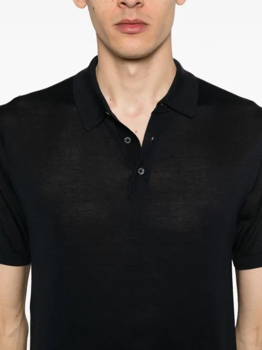 CORNELIANI Polo in seta