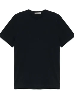 CORNELIANI T-shirt con logo ricamato