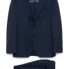 CORNELIANI Completo a righe jacquard