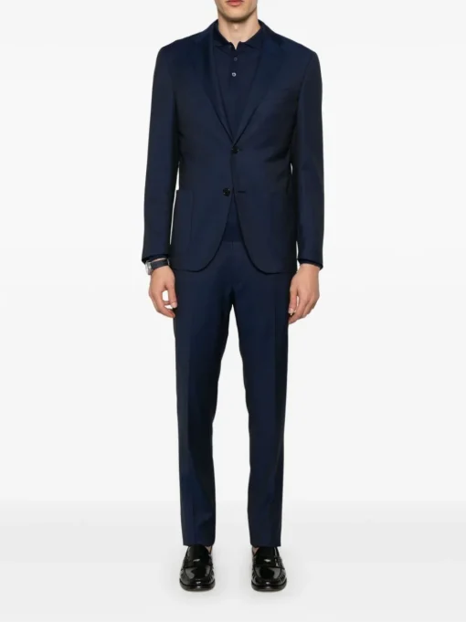 CORNELIANI Completo a righe jacquard