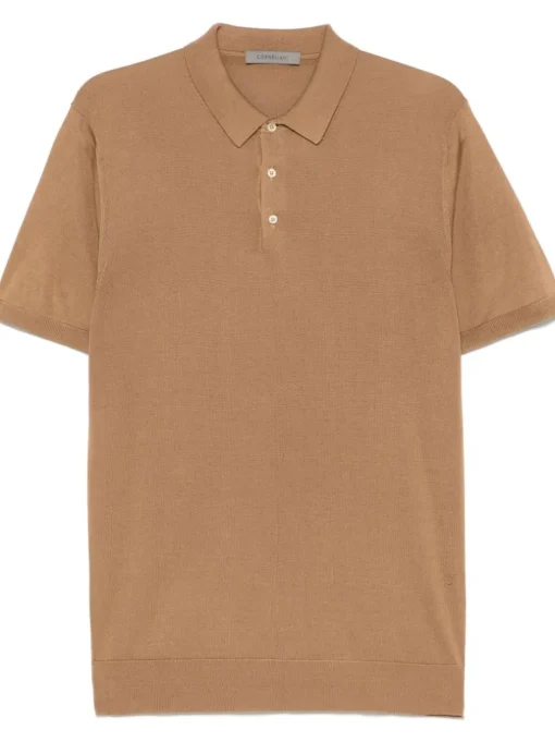 CORNELIANI Cornelians Fine-knit polo shirt