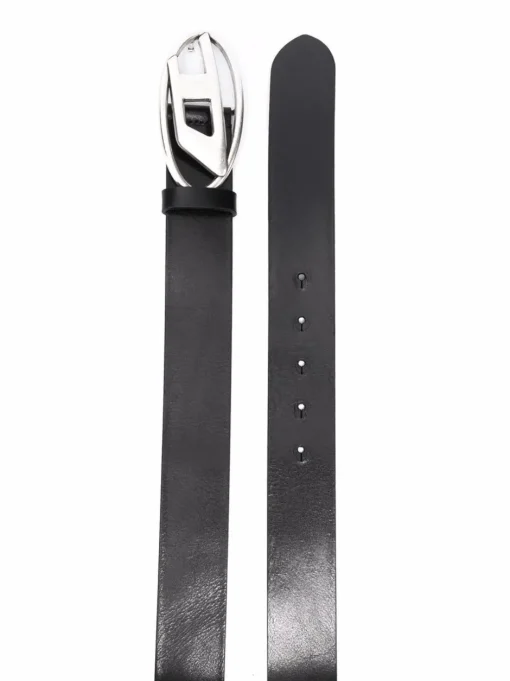 DIESEL 1DR belt with logo buckle