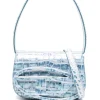 DIESEL 1DR leather shoulder bag