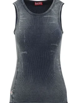 DIESEL Ribbed knit top
