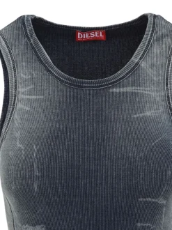 DIESEL Ribbed knit top